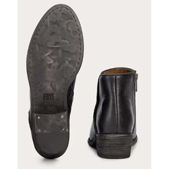 FRYE Carson Piping Bootie Black Size 9 NWT - Picture 4 of 5